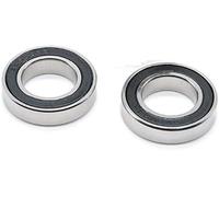 IWEBQSAP Rodamiento cerámico híbrido de Acero Inoxidable S6903-2RS, 17x30x7mm, for Soportes Inferiores de Bicicleta, rodamientos de Bicicleta 6903(2Pcs 6804 20x32x7)