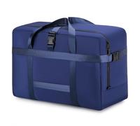 IWEIK Bolsas de viaje extra grandes y resistentes, bolsas de almacenamiento, bolsas de lona para mudanzas, almacenamiento, camping y viajes, Azul, 118L