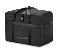 IWEIK Bolsas de viaje extra grandes y resistentes, bolsas de almacenamiento, bolsas de lona para mudanzas, almacenamiento, camping y viajes, Negro -, 118L