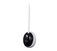 IWENZHKPA Cepillo Baño Escobilla Y Soporte For Inodoro, Cabezal De Cepillo Silicona Que Limpia Fácilmente Las Esquinas Muertas, For Escobillas Portaescobillas(Black)