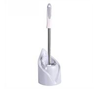 IWENZHKPA Cepillo Baño Soporte de Cepillo Inodoro, cepillos con asa Deslizamiento y cerdas Flexibles, Conjuntos Soporte for baño Escobillas Portaescobillas(B)