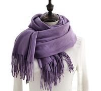 IWENZHKPA Foulard Mujer Mujer Bufanda Bufanda De Invierno Imitación Cachemira Sentir Pashmina Chal Envoltura Suave Cálida Manta Bufandas For Mujeres Regalo Mantoncillo(H)