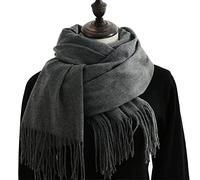 IWENZHKPA Foulard Mujer Mujer Bufanda Bufanda De Invierno Imitación Cachemira Sentir Pashmina Chal Envoltura Suave Cálida Manta Bufandas For Mujeres Regalo Mantoncillo(K)