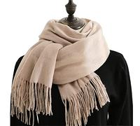 IWENZHKPA Foulard Mujer Mujer Bufanda Bufanda De Invierno Imitación Cachemira Sentir Pashmina Chal Envoltura Suave Cálida Manta Bufandas For Mujeres Regalo Mantoncillo(M)