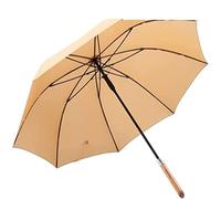 IWENZHKPA Paraguas Paraguas De Golf Paraguas De Palo Resistente Retro A Prueba De Viento con Mango De Madera Paraguas con Ventilación De Dosel Abierto Automático Umbrella(Blue,Pink,Black)