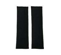 IWH 74006 - Almohadillas para cinturón de Seguridad (Piel sintética, 2 Unidades), Color Negro