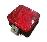 IWH Luz antiniebla trasera abierta extremos de cable 12 V rojo