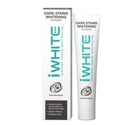 iWhite Pasta de Dientes Blanqueante 75ml - Elimina Manchas Oscuras y Blanquea los Dientes con Carbón Activado y Microperlas que te Ayudan a Eliminar Manchas y Tener Dientes más Blancos