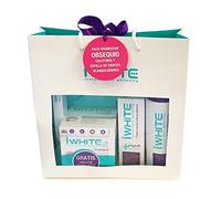 IWHITE Promo Bolsa 2+dentifrico+colutorio, Negro, Estandar