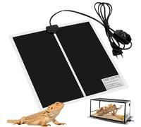 IWILCS Tapetes Térmicos para Terrarios, 20W Alfombrilla Térmica para Reptiles, Manta Calefactora para Reptiles con Temperatura Ajustable para Tortuga, Serpientes, Lagartos, Geckos, Arañas