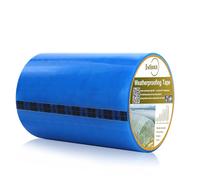 Iwinna Cinta de reparación de polietileno transparente para invernadero, color azul (150-25)