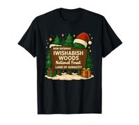 Iwishabish Woods National Forest Land of Audacity Navidad Camiseta