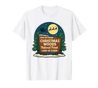 Iwishabish Woods National Forest Land of Audacity Navidad Camiseta