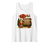 Iwishabish Woods National Forest Land of Audacity Navidad Camiseta sin Mangas