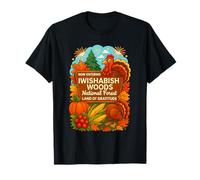 Iwishabish Woods National Forest Land of Gratitude Camiseta Camiseta