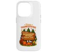 Iwishabish Woods National Forest Land of Gratitude Camiseta Carcasa para iPhone 14 Pro