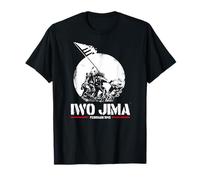 Iwo Jima izando la bandera estadounidense Recuerde Camiseta