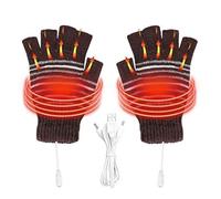 Iwobi 1 Par Guantes Ciclismo, Guantes De Calefacción De Invierno, Guantes Invierno Hombre, Guantes Bicicleta, Guantes Térmicos Eléctricos, para Ciclismo Motociclismo Senderismo