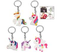 iwobi 20Pcs Llaveros, Llavero Creativo de Bolso