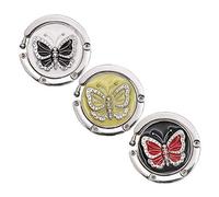 iwobi Colgador Bolso Mesa Monedero, Colgador de bolsos plegable, Bolsas Organizadores Almacenamiento Decoración Regalo para Mujeres Bolsos de Compras