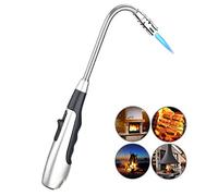 iwobi Encendedor de antorcha, Encendedor de Cocina, Encendedor de butano 360 ° Recargable Seguro Giratorio Encendedor de Llama,para Cocina, Chimenea,Campamento,Barbacoa,carbón Vegetal