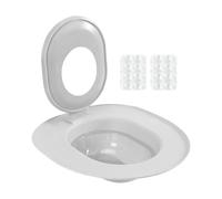 Iworos de Gato - Kit de Entrenador para IR al baño de Mascotas | Caja de de Gatos | Kit de Entrenador de baño de excavación | Kits de Entrenamiento de Asiento de Inodoro de Gato Interior | Soluc