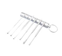 IWOWHERO 1 Set Limpiador de Oídos para Limpieza de Cerumen Recogedor de Cerumen Espiral Precisión y Protección contra Irritaciones Herramienta de Limpieza de Oídos Portátil
