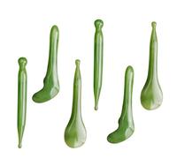IWOWHERO 1 Set Pluma de Acupuntura Palos de Automasaje Masajeador de Puntos de Acupuntura para Cara y Espalda Cera de Abeja para Relajación Muscular