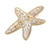 IWOWHERO 1 Unid Creativo Pearl Hair Glaw Clip Clip Mujer Pin Pin Pin Pein Grip (dorado)