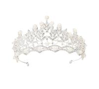 IWOWHERO 1 Unid Moda De La Moda Dieada De La Princesa Nombres De La Princesa De La Coronición Tiara Rhinestone Cabeza De La Cabeza
