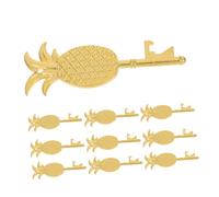 IWOWHERO 10 Abrebotellas Con Forma De Piña De Aleación De Zinc Dorado Para De Shower