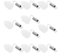 IWOWHERO 10 Juegos Resortes de Acero Inoxidable para Dispensador de Masa Accesorios Resistentes y Precisos para Crepes Gofres y Bolas de Masa Herramienta de Repostería Duradera y Fácil de