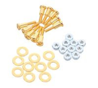 IWOWHERO 10 juegos Unidades Tornillos para Regulador Cortapelos Repuesto Mantenimiento Compatible Modelos Diseño Antideslizante para Recortes Precisos y Duraderos