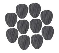 IWOWHERO 10 pares Protectores para de Zapatos Cojines Antideslizantes para Tacones y Calzado Casual Almohadillas Resistentes al Desgaste para Reducción de Ruido Duraderos y Fáciles de Usar