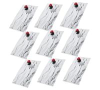 IWOWHERO 10 Piezas Portátiles para Vino con Válvula Bolsas Reutilizables para Bebidas Diseño Antigoteo para Viajes Camping y Picnics