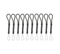 IWOWHERO 10 Piezas Pulseras Ajustables para Cámara y Móvil Correa de Muñeca Anticaída y Antirrobo de Nylon Resistente Verde Militar para Viaje al Aire