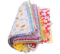 IWOWHERO 100 Piezas de Tela de Algodón 100% Puro, Cuadrados de Patchwork Estampado Floral 15x15 Cm, Láminas para Coser Diy, Manualidades y Acolchados, Paquete para Labores de Costura