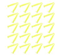 IWOWHERO 100 Pinzas para Cordón Umbilical de Cerdo Grandes 5 CM de Plástico Amarillo Desechables para Lechones y Ganado Clip Umbilical para Parto Seguro en Granjas Protección