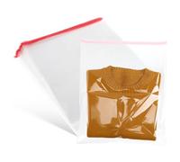 IWOWHERO 100piezas Bolsas Autoadhesivas Transparentes Para Embalaje Bolsas Sellables De Celofán Cuadradas Para Pequeñas Empresas Tipo Camiseta Para Envíos Transparentes Autosellantes Para r