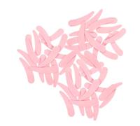 IWOWHERO 100piezas Cuchara De Maquillaje Para De Ojos Unidades Espátula Mini Plástico Para Mujer Suave Para Salón De Mezcla y Muestreo Reutilizable