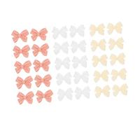 IWOWHERO 100piezas Decoraciones De Uñas Bows Adornos De Nail Art Para Mujeres Accesorios Para Manicura y