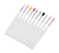 IWOWHERO 10pcs Silicone Silicone Lip Brush Makeup Brush Belleza Accesorio De Maquillaje De Belleza