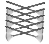 IWOWHERO 10piezas Brocha Abanico Esteticista Aplicador Ácido Iluminador Polvos Sueltos Multifuncional Maquillaje