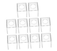 IWOWHERO 10piezas Moldes De Labios Para Labial Soportes Para Fabricación De Bálsamo Labial De Maquillaje Artesanal