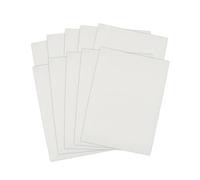 IWOWHERO 10piezas Unidades Piel Sintética De Práctica Doble Cara Para Tatuaje Flexible Superficie Lisa Para Diseño Compatible Con Agujas y Máquinas Para Artistas Principiantes y Expe