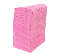 IWOWHERO 125 piezas Manteles Desechables Impermeables para Tatuajes Tapete Limpio para Mesa de Trabajo Protección Higiénica y Duradera Kit para Mantener el Área Ordenada Color Rosa