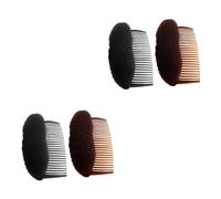 IWOWHERO 12piezas Herramientas De Peinado Para Cabello Disco y Peines Accesorios Para Mujeres Estilo Elegante Café