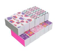 IWOWHERO 12piezas Mini Bloques De Lijado De Uñas De Manicura Pulidores De Para Salón y Personal Accesorios De Coloridos