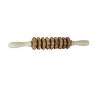 IWOWHERO 1pieza Rodillo De Masaje De Madera Para Relajación Total Masajeador De Cuerpo Completo Para Espalda Cuello Piernas y Cintura y Madera De Alta