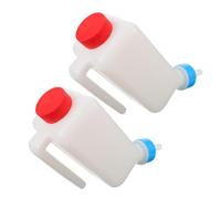 IWOWHERO 2 Dispensadores de Leche para Corderos 800 Ml Biberón Colgante para Terneros y Cabras Comedero para Animales Pequeños Alimentación Natural para Ganado y Cachorros Granjas